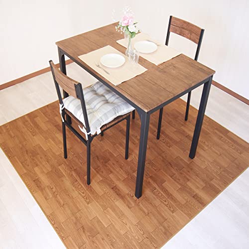 �C���e���A�t�@�N�g���[ �_�C�j���O���O 200cm×340cm �@���� �R�� �h�J�r ���� �h�� ���O �}�b�g �N�b�V�����t���A �r�j�[���J�[�y�b�g ���{�� �I�[�N E21043 �󒍐��Y