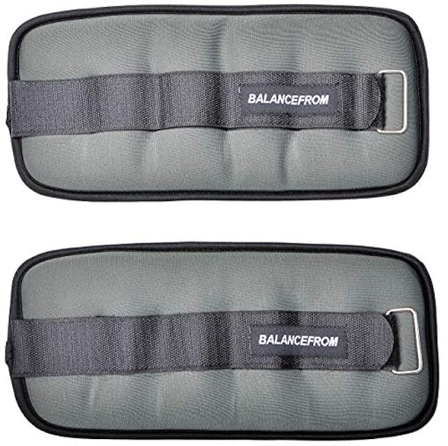 Fully Adjustable Ankle Wrist Arm Leg Weights, 1-20LBS, Multiple Options