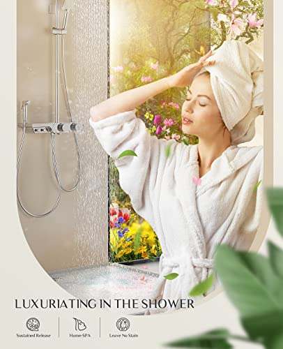 Popchose Shower Steamers Aromatherapy - Lemon Citrus & Sweet Orange Vanilla Bath Bomb Shower Tablets 8 Pack, Self Care & Spa Relaxation #TOP2