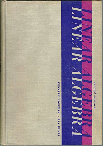 Linear Algebra 2nd Edition