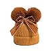 LBSST Cappello da Neonato Cappello da Bambina Lavorato a Maglia Invernale Cappello da Bambina Caldo più Spesso Berretto da Neonato Berretto da Bambina Cappello Morbido e Confortevole