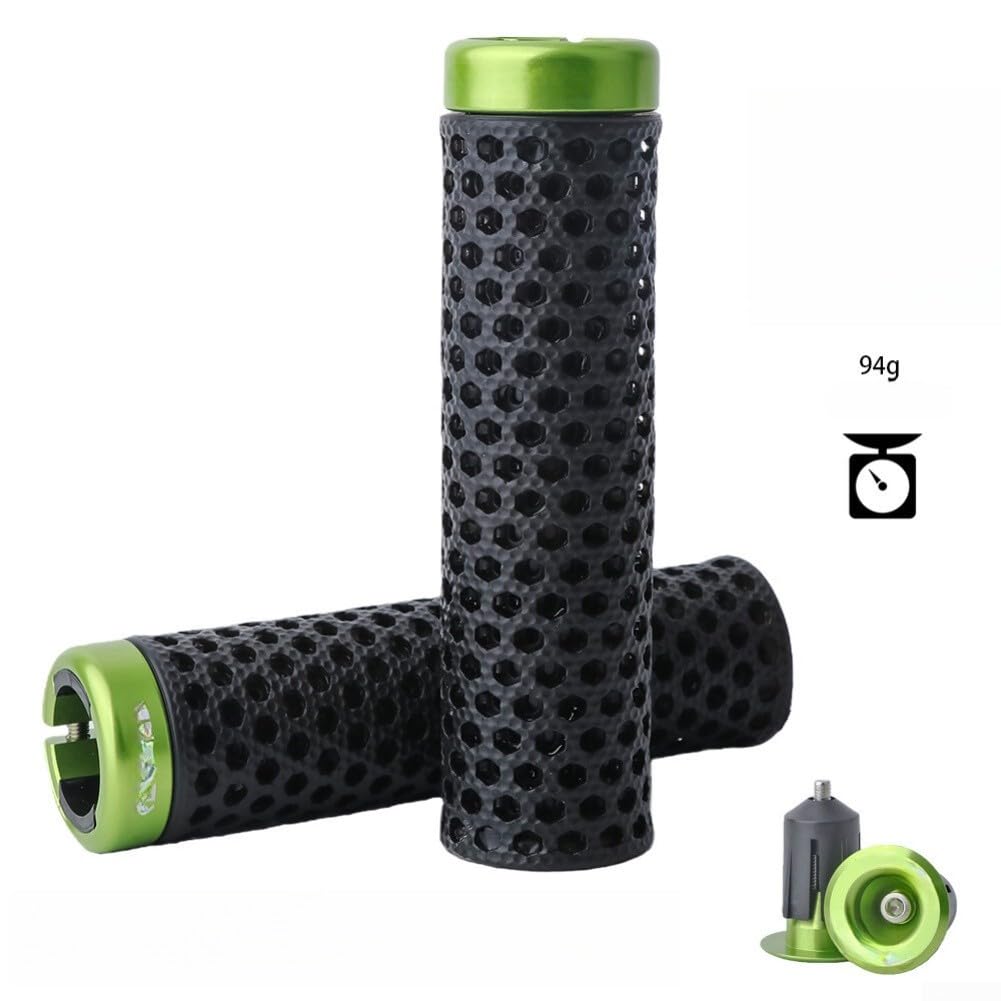 Empuñaduras de ciclismo impresas en 3D para bicicletas plegables de carretera de montaña, antideslizantes, absorción de golpes, construcción ligera, se adapta a manillares de 22 mm