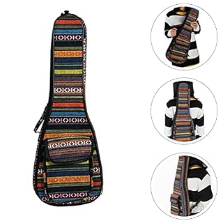 FARUTA Sac de transport pour ukulélé, ukulélé, ukulélé, sac de rangement - Les Beatles, Paul McCartney, John Lennon, RIngo Starr, George Harrison FARUTA Sac de transport pour ukulélé, ukulélé, ukulélé, sac de rangement – Image 3
