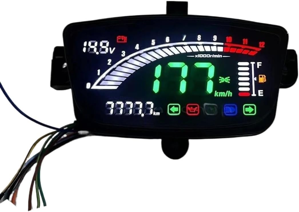 Motobike Instrument Cluster Motorcycle Speed Meter Digital Meter Odometer Gauge Gauge for Zuma YW50 BWS 50 2002-2011