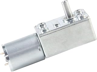 ELLANA Turbine Speed Micro Dc Electric Motor, JGY370 Micromotor, Hobby Gearbox Electric Mini Dc Motor, Worm Gear Torque Worm controllable (Color : Motor, Size : 66rpm)