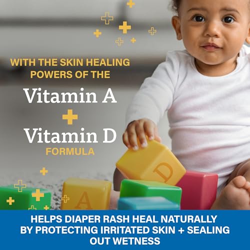 image for A+D Zinc Oxide Diaper Rash Treatment Cream, Dimethicone 1%, Zinc Oxide