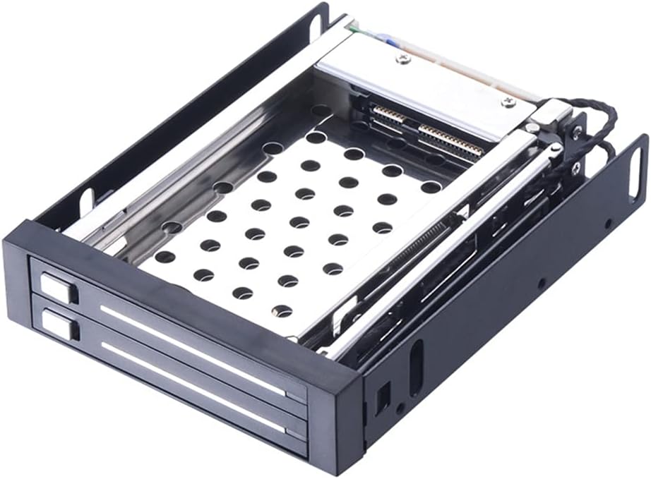 Bay 2.5" inch SATA III Hard Drive HDD & SSD Tray Caddy Internal Mobile Rack Enclosure Docking Station Hot Swap