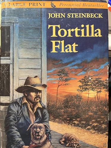 Tortilla Flat (G.k. Hall Large Print) [Large Print] 0816159017 Book Cover