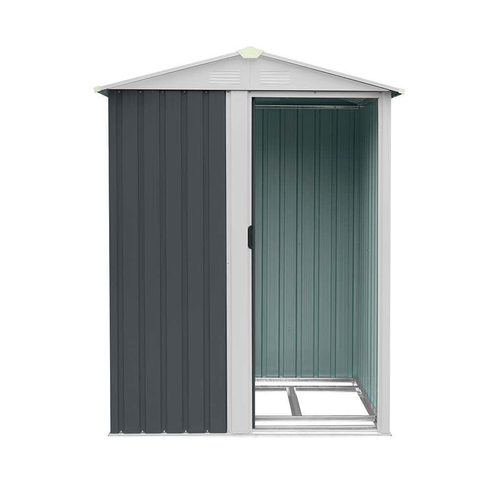 Home Deluxe - Geräteschuppen BOHIO - Größe: S - Maße 151 x 131 x 189 cm, Raumfläche 1,8 m², inkl. Fundament I Gerätehaus Gartenschuppen Gartenschrank