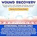 KLLALO Dog Wound Care Spray, Dog Wound Heal, Hot Spot Wound Healing Spray for Pets, Healing Aid and Skin Repair, Clean Wounds, Dog Skin Allergies Safe Pet Supplies, 3.38 fl.oz