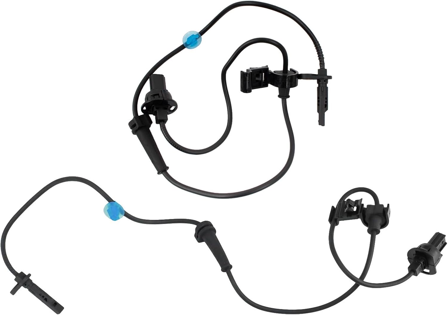 TRQ Front ABS Wheel Speed Sensor Set Compatible with 2011-2017 Honda Odyssey