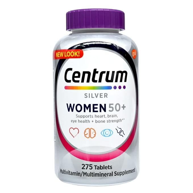 DC Centrum Silver Women 50 Plus, 275 Tabs