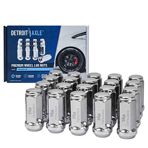 Image of Detroit Axle - Front Lower Control Arms + Tie Rods Sway Bars + 20pc Wheel Lug Nuts Replacement for Chevy Malibu Pontiac G6 Saturn Aura - 26pc Set