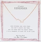 My Very Best Big Dipper Star Necklace (rose gold plated brass)