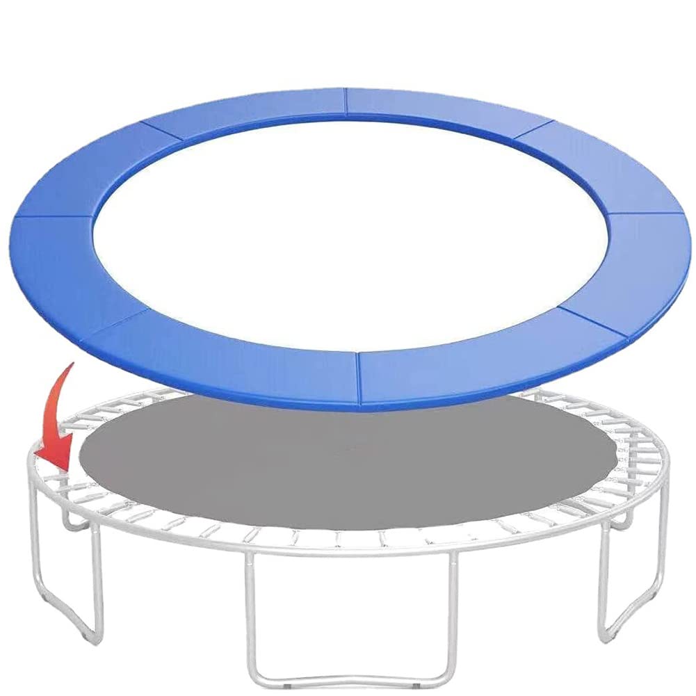 Zewnętrzna trampolina ochronna podkładka zastępcza mata do skakania o wysokiej elastyczności osłona sprężynowa 10/3,7 m akcesoria do trampoliny zwiększone bezpieczeństwo dla aktywnych sportów trwała