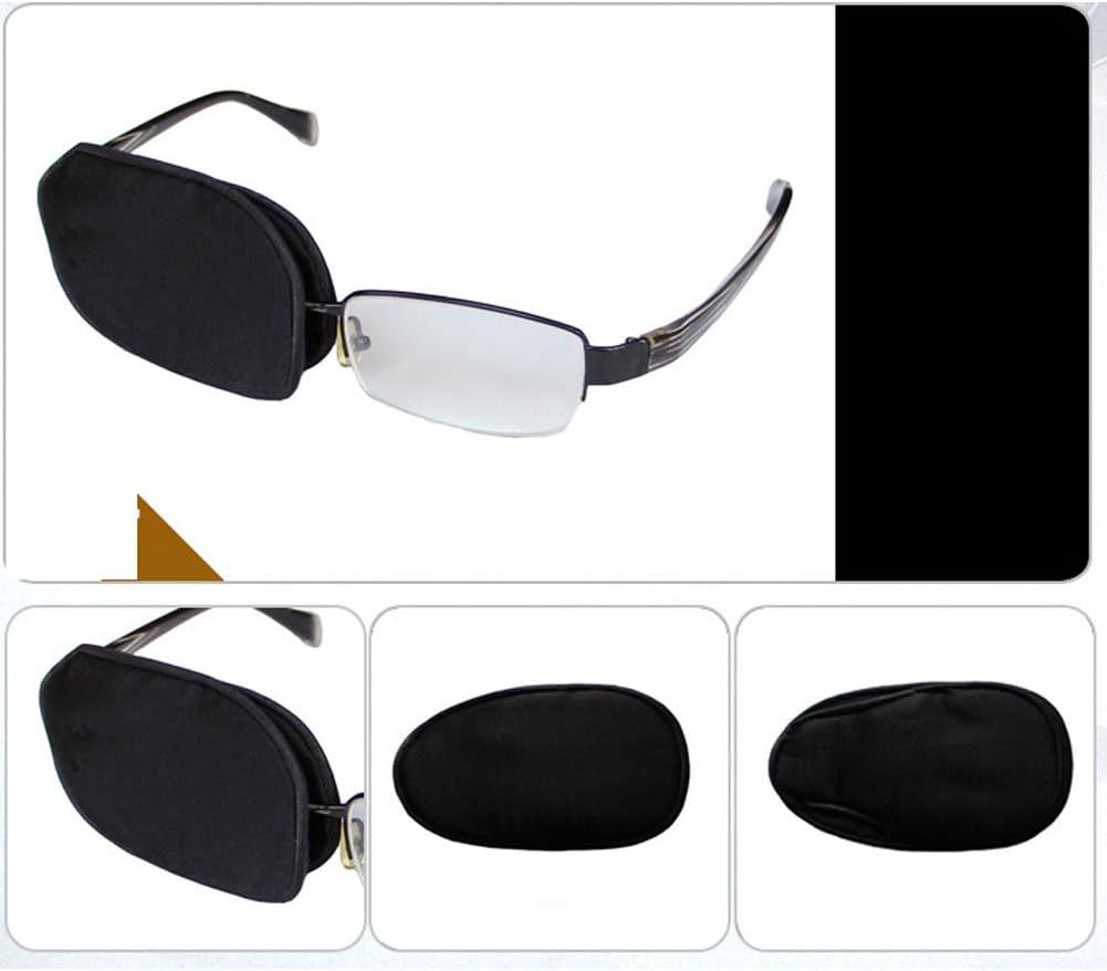 High-Grade Silk Eye Patch for Lazy Eye Amblyopia Treatment Eye Mask for Adults, B