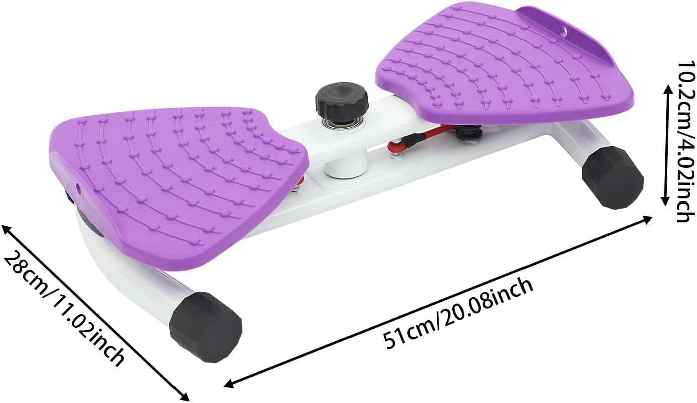 Planche d'exercice Twist Board, Torsion Disque de Taille avec 2 Bande de Résistance, Twist Waist Disc Board, Appareil de Torsion de la Taille pour Entraînement des Abdominaux Perte de Poids