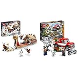 producto 2: Los peques crearán sus propias historias de Jurassic World con este adorable set de construcción que cuenta con vehículos y los dinosaurios de juguete Blue y Beta