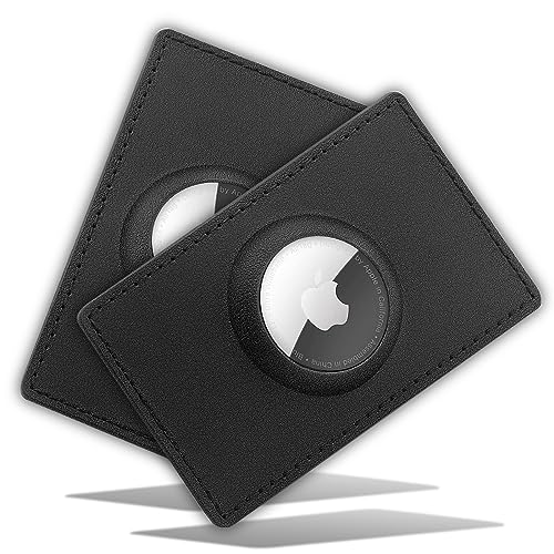 �y2���zTEMEDO �Ή� AirTag �P�[�X ���z �G�A�^�O�P�[�X ���U�[ �ϖ��� �y�� �����^�тɕ֗� �ϏՌ�/�C���h�~ �G�A�^�O �J�[�h �z���_�[ �J�o��/���z/�ו�/�o�b�O�Ɋ|���� �����h�~(�u���b�N)