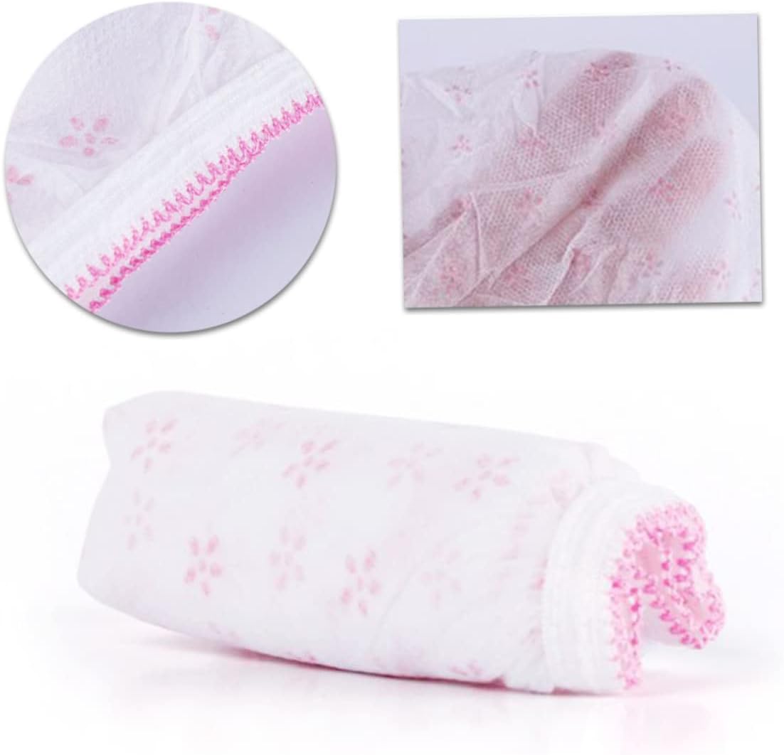 Beavorty 7pcs Xl Disposable Maternity Underpants Soft Breathable Postpartum Panties with High Elasticity for Pregnant Women and Mothers Mixed Colors
