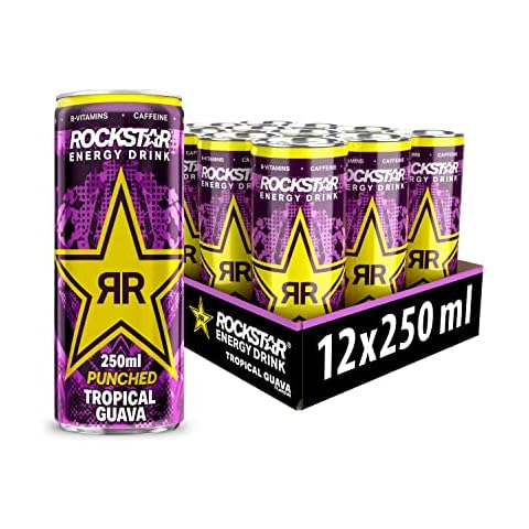 Rockstar Energy Drink Punched Tropical Guava Cover
