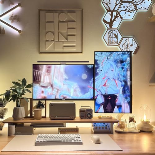 Image of Kado 2-Pack Dual 27 inch 4K 70Hz UHD 3840x2160 Flat Screen Computer Monitor | DisplayPort HDMI Dual Monitor Setup, VESA Mount Office Gaming Hybrid Built-in Speakers, Panoramic Display Multi-tasking