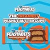 MrBeast Feastables Peanut Butter Lover Combo Pack, King Size Crunch Bars & Peanut Butter Cups, 34 Count, Chocolate Candy Assortment, Fairtrade Cocoa