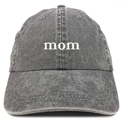 Image of Trendy Apparel Shop Mom and Dad Pigment Dyed Couple 2 Pc Cap Set