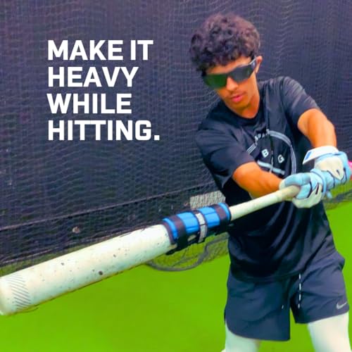 Swing Brick Bat Weight - Baseball & Softball Batting Training Aid, Adjustable Bat Weight for Baseball Youth Overload Swing Training. from 5-30 oz. Bat Weights for Baseball Youth. Use While Hitting. - Thumbnail 5