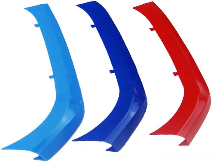 for 1 Series F20 F21 118 120 125 135 2015-2017 Car Front Grille Insert Trims 3D M Styling Grill Cover Insert Trim Clips 2PCS (11 Grilles one Side)