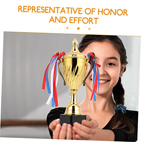 BESPORTBLE Presente De Tênis Troféu De Vencedor Troféu De Festa De Metal Troféus De Espólio Para Cri