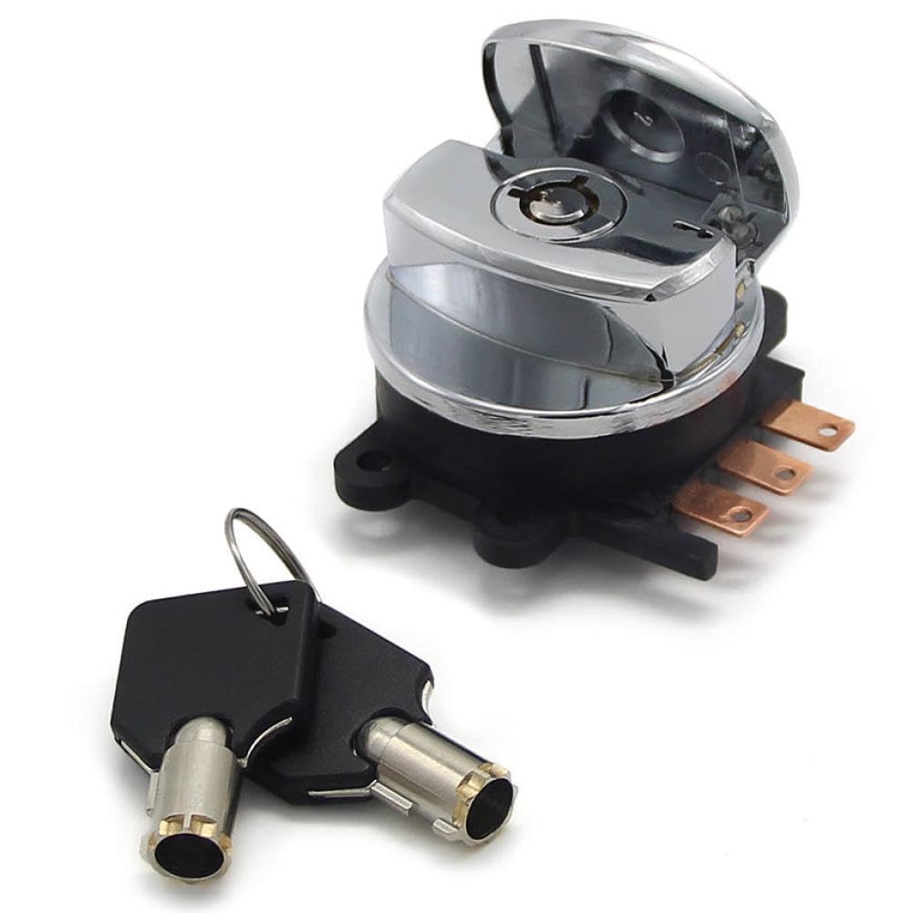 Motorcycle Start Ignition Lock Compatible with Automotive Motorcycle Parts FLHP FLHR FLHRS FLST FXDF FLSTF FLSTFI FLSTN FLSTSC