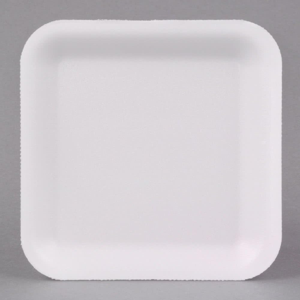 201010KW00 10K White Foam Tray - Case of 250
