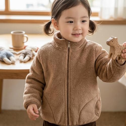 Image of MOMISY Baby Boy & Girls Sweater Jacket Front Open Cardigan