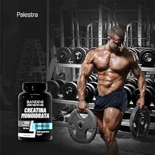 Bandini® Creatina Monoidrata 500 Compresse da 3000mg per dose - Integratore per Allenamento, Palestra e Pre Workout - 100% Vegan e Micronizzata- A base di Creatine Monoidrato pura al 100%
