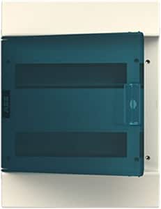 Armoire De Surface 2 Rangées 24 Modules Porte Opaque Abb