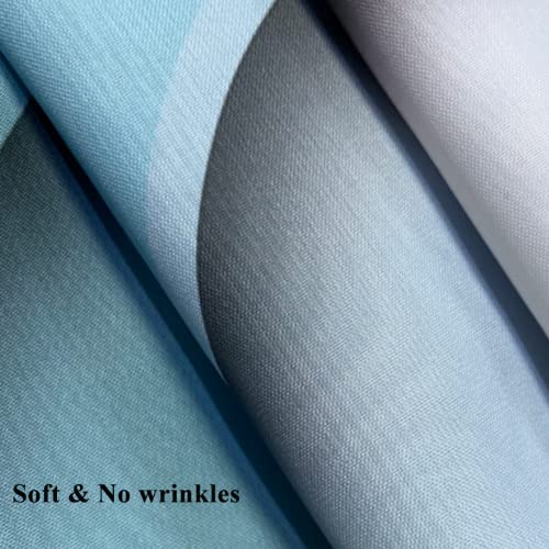 Menoeceus Kitchen Valances, Geometric Curtain Valance Rod Pocket Window Curtain For Kitchen Bathroom Dining Room Blackout 70%-90% #TOP6