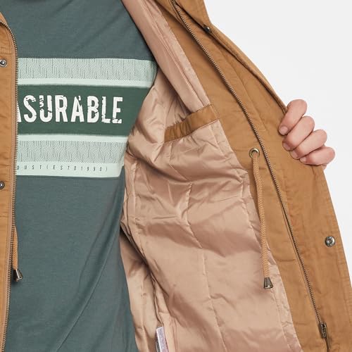Image of Duke Cotton Blend Stardust Men Full Sleeve Standard Length Jacket (SDZ3063 Khaki XXL)