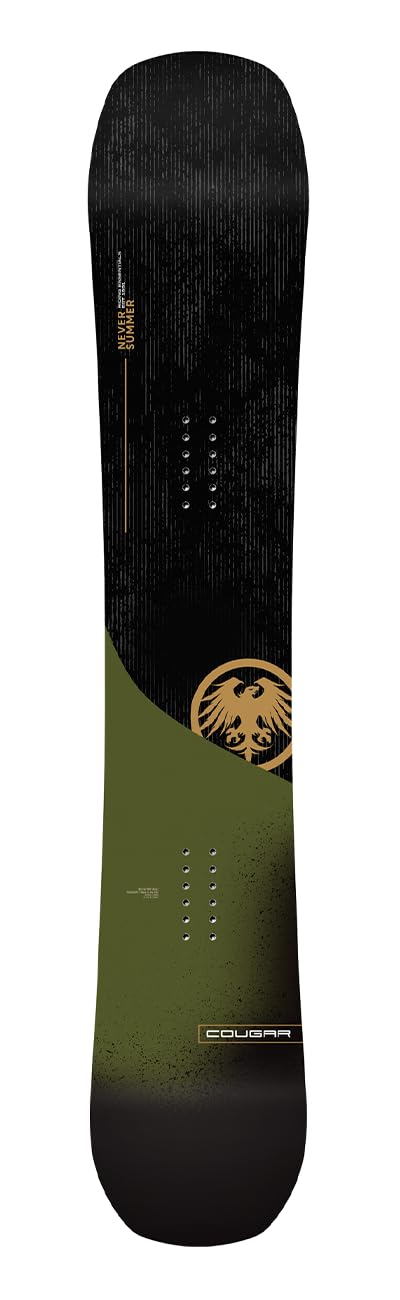 Never Summer Cougar All-Mountain Snowboard (2025, 156)