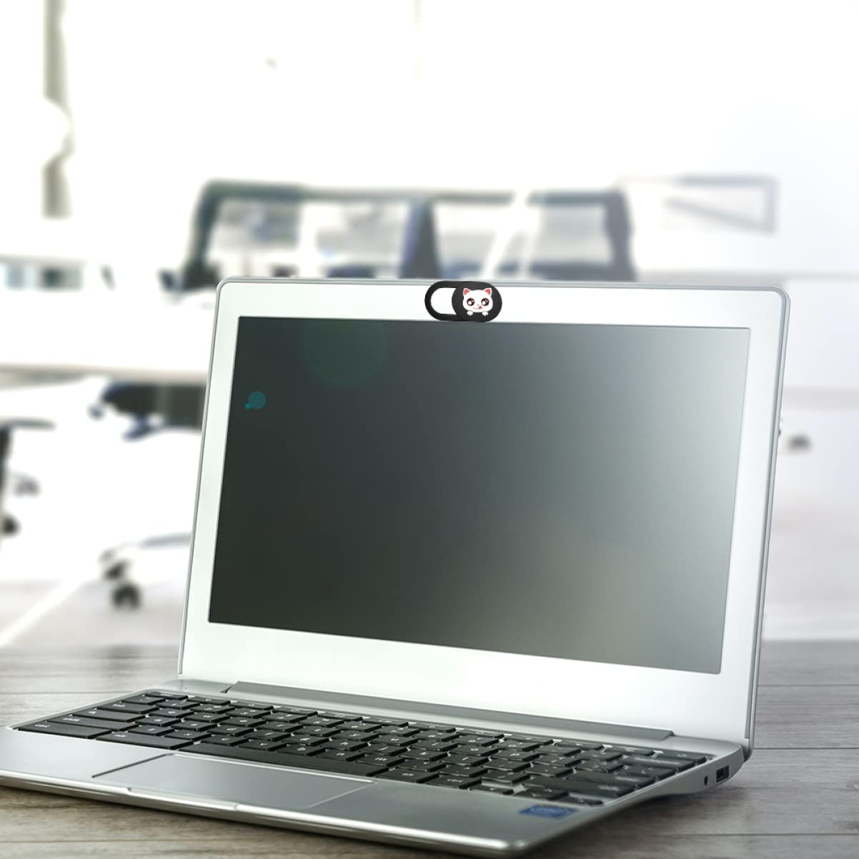 Abaodam 18piezas Cubierta De Privacidad para Webcam Diseño De Gato Deslizante y Fácil De Usar Protección para Laptop y Tablet Anti-Hacker y Seguridad Digital