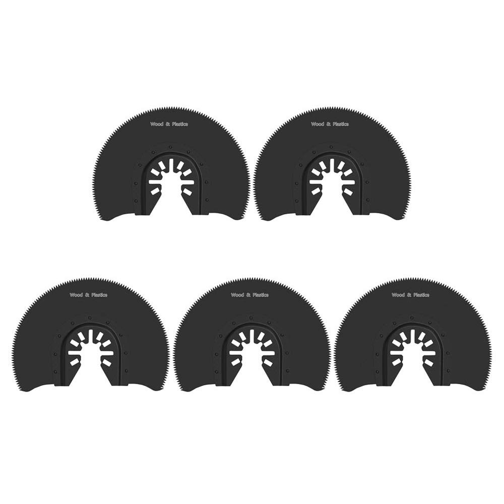 Set of 5 Semicircular Saw Blade 31/2'' Oscillating Saw Blades