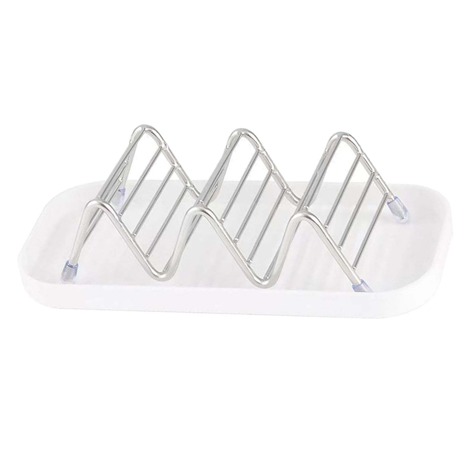 Kalttoy MultiFunctional Soap Tray Draining for Bathroom Organization Soap Holder Container Draining Wipe Space-Saving Tray with Quick Drainage
