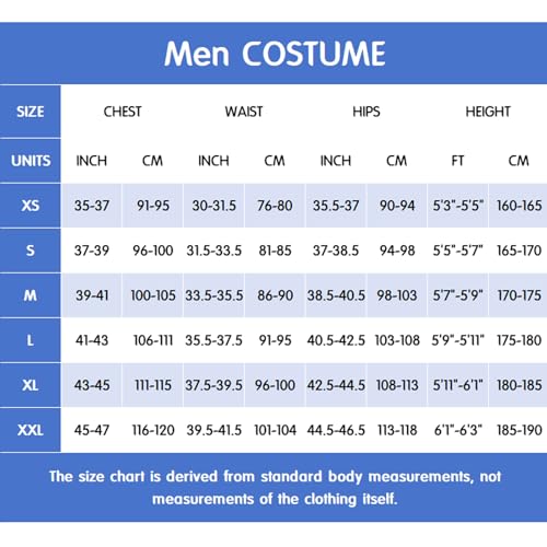 Jazgrom 570521-0L Vampire Costume Men Adult Halloween Costumes With Teeth Cape Party Events Role Play Cosplay thumb #6
