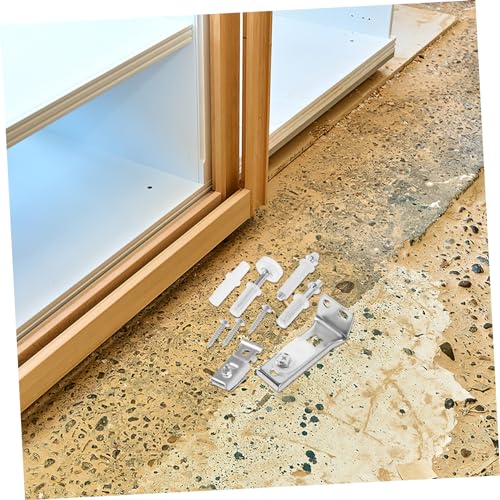 Kit Completo de Herrajes para Puerta Plegable Bi-Fold con Rieles, Bisagras y Rodillos para Instalación Fácil de Hacerlo Usted Mismo miniatura 3