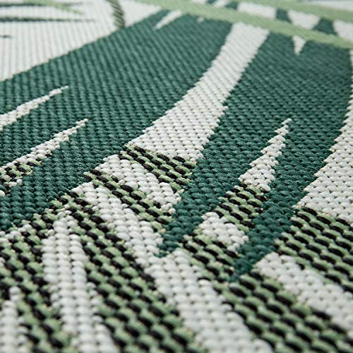 Tapis jungle de qualité supérieure vert et noir extérieur 80 x 250 - 4