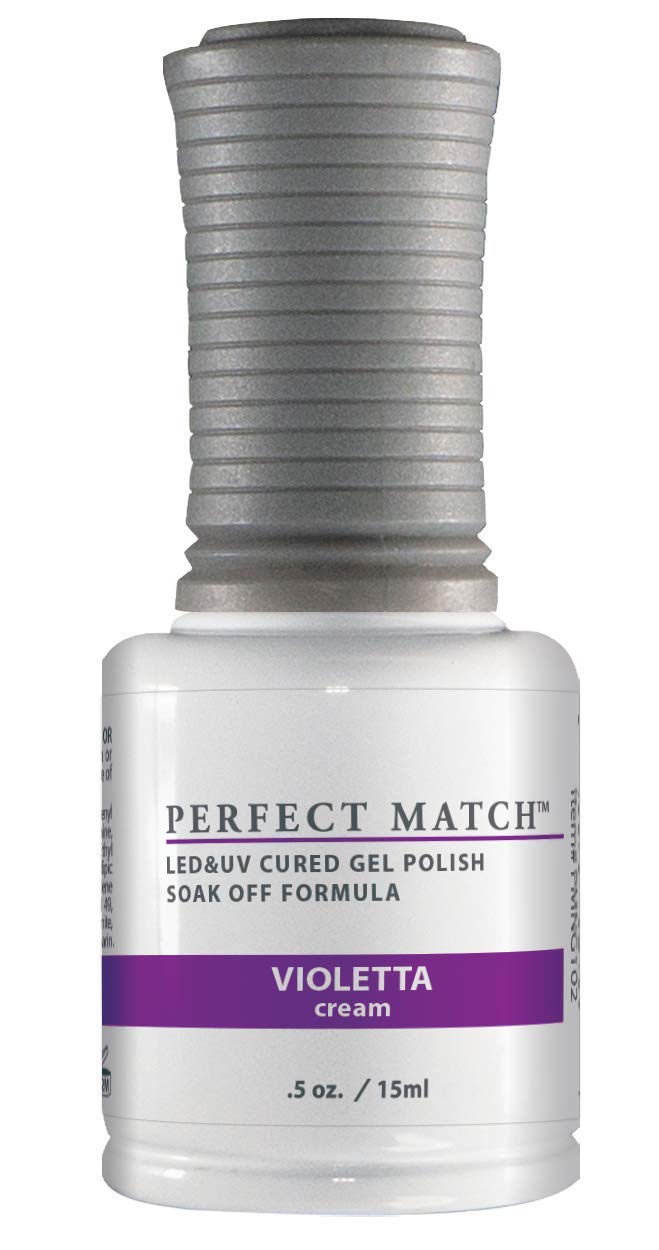 LeChat Perfect Match Gel Polish, Violetta, 0.5 Fl Oz (PMS102)