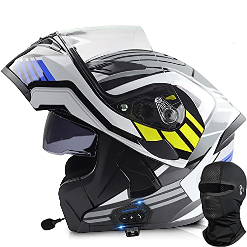 Casque moto Bluetooth taille 59-60cm avec système audio Mp3 - 2