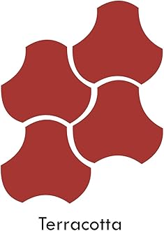 GRANOTONE Floor Paint for cement floor and tiles, Polyurethane and Acrylic Polymer Based Concrete Sealer, Anti-Slip, Thick & Durable Tile Paint 1 L, Terracotta