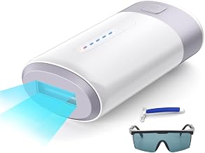 Laser Hair Removal for Women Men Permanent IPL Hair Remover Device for Home Use with 5 Levels Mini Painless Use for Body & Face, Corded