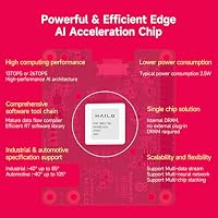 Yahboom Hailo-8L AI Acceleration Module,13 Tops Computing Power,Supports Official Active Radiator,Compatible with RPi-5 (Hailo-8L 13T AI HAT+ Official Kit) – Ansicht 9